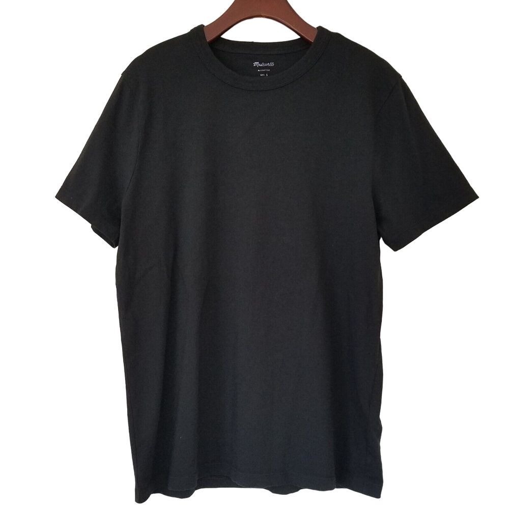 Madewell Garment-Dyed Allday Crewneck Tee‎ Mens Size XS Green NWT NM162